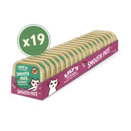 Lily's Kitchen Cat Blötfoder Slät Paté Kyckling & Vilt BULK KÖP 19 x 85g